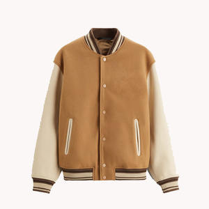 Chaqueta Varsity de Lana Lisa en Colores Personalizados para Hombre, del Mejor Proveedor, Material Suave, Chaquetas Varsity Cómodas para Hombre - Product Image 1