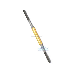 Fomon Rasp Nasal TC 21cm 8-1/4 pouces Double extrémité Fig 1/2 P 0.8mm 1.1mm Réutilisable Acier Inoxydable Chirurgical pour Rhinoplastie Osseuse Nasale - Product Image 6