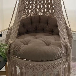 <b>Hanging</b> <b>chair</b>, Macrame swing, hängesessel, Swing <b>chair</b>, Macrame swing <b>chair</b>, <b>hanging</b> <b>chair</b> indoor - Product Image 1