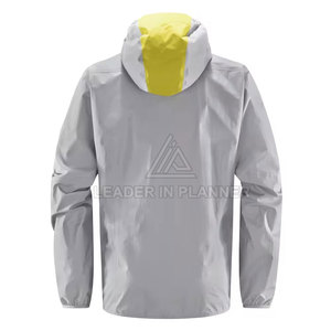 เสื้อแจ็คเก็ตกันลมมีฮู้ดสำหรับผู้ชาย สไตล์สตรีทแวร์ ระบายอากาศได้ดี มีโลโก้ด้านหน้า เหมาะสำหรับฤดูหนาว - Product Image 5