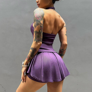 Conjunto de Shorts de Lona Ligera de Dos Piezas para Mujer, para Entrenamientos en Interiores y Exteriores, Diseño Transpirable de Secado Rápido 2026 - Product Image 4