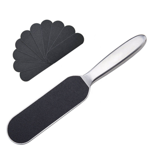 Lima de Pies de Acero Inoxidable de Alta Resistencia, Doble Cara, Removedor de Callos para Piel Dura, Cuidado de Talones, Accesorio de Belleza - Product Image 1