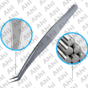 Pinzas de Extensión de Pestañas de Alta Precisión, Acero Inoxidable, Agarre Perfecto, Longitud de 125-150 mm, Pinzas para Pestañas de Volumen - Product Image 6