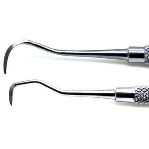 Raspador Dental Manual de Acero Inoxidable de Primera Calidad, Herramientas Profesionales para Limpieza Dental, Raspador Dental con Certificación CE ISO de Grip Surgical - Product Image 5