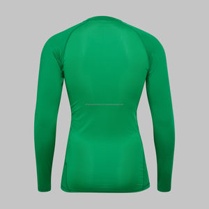 Camiseta deportiva personalizada de alta calidad para hombre, camisetas transpirables de compresión para entrenamiento en gimnasio, ropa deportiva al por mayor OEM y ODM - Product Image 4