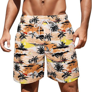 Quick Dry Beach Shorts Bulk Supply <b>Men</b> Swimwear <b>Trunks</b> Quick Dry Mesh Lining Custom <b>Men</b> Swim Shorts - Product Image 1