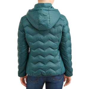 PIHA SPORTS Women's Thick Waterproof Reversible Plus Size Puffer Coat Hoodie Winter Outerwear - Product Image 5