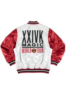 Chaqueta Bomber de Satén 24k Warm-Up de Bruno Mars - Product Image 2
