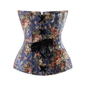 Nuevo Diseño, Corsé Transpirable de Cuero Genuino para Mujer, Talla Grande, con Bordado 3D y Control Medio, Precio Razonable, OEM - Product Image 4