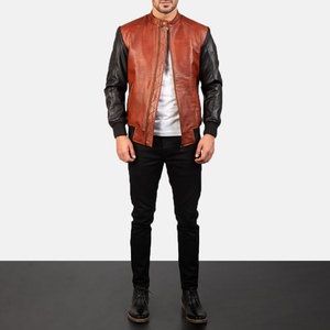 New Design Men's <b>Leather</b> <b>Jackets</b> Wholesale Custom Color <b>Leather</b> Men's <b>Jackets</b> and Coats - Product Image 6