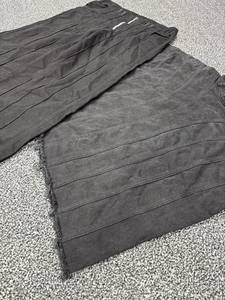 Black Washed Denim Jeans Wide Leg <b>Pants</b> Breathable Vintage Winter Mid Waist Embroidery Zip Front Casual Streetwear <b>Y2K</b> for Men - Product Image 2