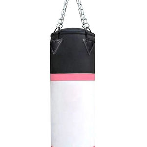 Saco de Boxeo de Cuero de Alta Calidad para Kick Boxing, Equipo de Gimnasio con Opciones de Relleno de Algodón y Arena, Precio al por Mayor, Tarifa Económica - Product Image 2