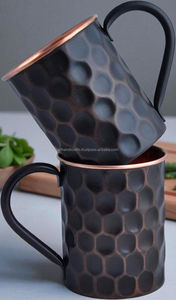 Verre d'hydratation en cuivre pur pour les repas en famille et l'hydratation quotidienne - Product Image 2