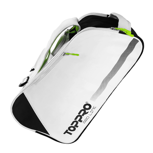 Mochila deportiva unisex con compartimento para zapatos, bolsa de Pádel para raqueta Pickleball impermeable moderna con logotipo personalizado - Product Image 3