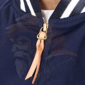 Chaqueta Varsity Personalizada para Hombre, Nueva Llegada, Chaqueta Varsity de Béisbol con Cuello Alto y Letras Bordadas de Alta Calidad - Product Image 5