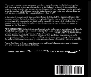 Pound the Stone Book, livre de motivation, édition brochée, par Joshua Medcalf, guide de développement personnel et de réussite - Product Image 3