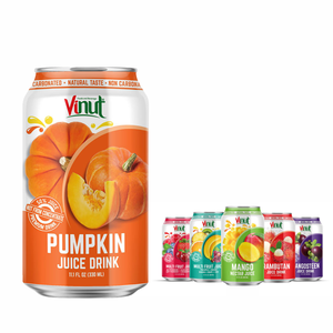 VINUT 330ml jus de citrouille boisson sans sucre prix d'usine OEM/ODM marque privée fabricant du Vietnam échantillon gratuit autres boissons - Product Image 1