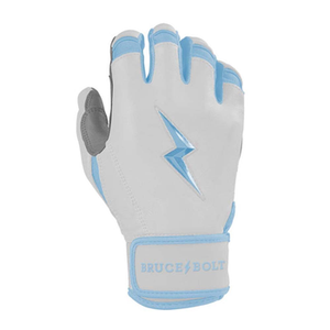 Qaswa Sports Professional High Performance Leather Bright Crimson Athletic Batting <b>Gloves</b> Velcro Closure Textured Palms XL XXL - Product Image 2