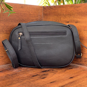 2024 femmes mode peau de vache outil à la main en cuir véritable sac à bandoulière petit Western Floral Logo fermeture éclair Ins vente chaude Nylon - Product Image 5