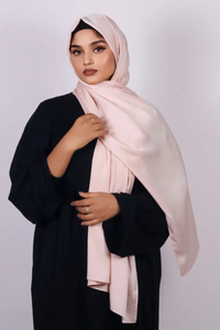 Premium Custom Satin Plain Hijab <b>Scarf</b> Silk Feel Head Wrap Shawl OEM ODM Textile Manufacturer India Export - Product Image 2