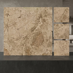 Carreaux de sol en porcelaine effet marbre blanc 600x600mm, brillants et polis, 18mm/20mm, pour salle de bain et extérieur, installation adhésive - Product Image 5