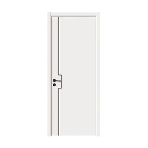 Porte d'entrée insonorisée en WPC composite, style tendance, pour usage commercial, ouverture latérale, idéale pour salles de bain, écoles et hôtels - Product Image 1