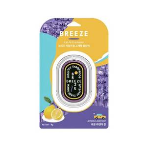 Desodorante para Baño BREEZE, Gel Aromatizante con Fragancia a Limón y Lavanda, Ambientador para Control de Olores en el Baño - Product Image 1