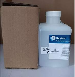 Aceites Krytox GPL 100 PFPE, Lubricante Industrial, Fluidos para Bombas de Vacío, 1 kg/caja, NSF H1, Espesante de PTFE de Estados Unidos - Product Image 3