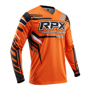 Jersey de Motocross de Alta Calidad, Transpirable, Impermeable, Cortavientos, de Secado Rápido, Manga Larga, Personalizado, Unisex - Product Image 1