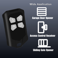 Télécommande universelle sans fil multifréquence (433 MHz) pour ouvre-porte de garage intelligent et portail