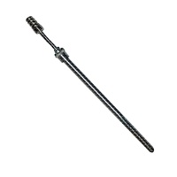 Dispositif d'aspiration neurochirurgicale, tube d'aspiration Poole de 10 pouces, 23Fr, acier inoxydable, manuel, certifié CE, instruments médicaux, instrument chirurgical