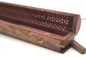 Wooden Rosewood Religious <b>Incense</b> Holder (Bakhoor) High Quality Hand-made Eco-Friendly - Product Image 1