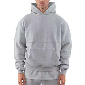 Sweat-shirt unisexe tendance pour le sport, chaud pour l'hiver, 100% coton respirant, logo brodé, imprimé, badge personnalisé, pull-over - Product Image 2