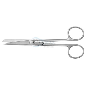 Tijeras multiusos con cuchillas rectas, una punta afilada y otra roma, 145 mm (5 3/4) de largo, reutilizables, de alta calidad - Product Image 2