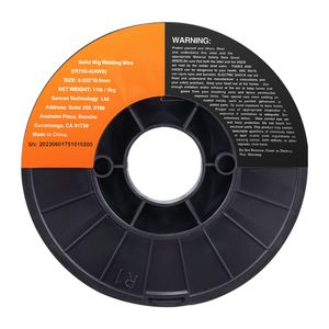 Filo per saldatura MIG solido ER70S-6 da 0,035 pollici, 11 libbre, CO2, a bassa schizziatura, con elevati livelli di disossidanti per saldatura a gas in tutte le posizioni, 15 kg - Product Image 3
