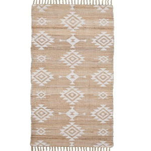 Alfombras de algodón minimalistas al mejor precio Diseño sutil y textura limpia Tejidas a mano con algodón 100% para un hogar moderno tranquilo - Product Image 3