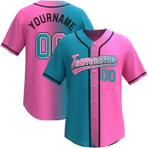 Maillot de baseball en tissu léger et respirant, coupe confortable, modèles à manches courtes et longues, style d'équipe classique, matière parfaite - Product Image 6