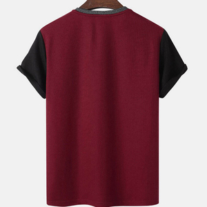 เสื้อยืดแขนสั้นลำลองผู้ชายแบบสั่งทำพิเศษ เนื้อผ้าถักระบายอากาศ คอกลม ไซส์ใหญ่ ผ้าโพลีเอสเตอร์/คอตตอน - Product Image 2