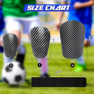 Adult Soccer Shin Guard with <b>EVA</b> Material Lightweight Design Breathable Surface Protection for Easy Wear - Product Image 4