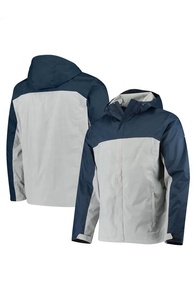 Chaqueta con Capucha Impermeable y Cortavientos para Hombre, con Cierre Frontal, Diseño Sólido, Talla XL, Logotipo Personalizado, Cortavientos Casual de Invierno para Exteriores - Product Image 4