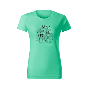 Camiseta de entrenador de perros al por mayor, ropa K9 con estampado personalizado, fabricante de marca privada, camiseta verde de manga corta para hombre - Product Image 1