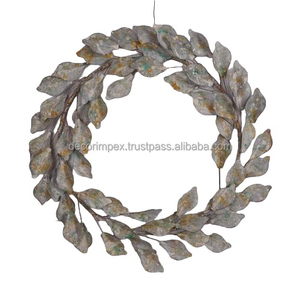 Guirlande suspendue de Noël cadres modernes décor à la maison guirlande de Noël spécifiquement ornée de feuilles guirlande de Noël - Product Image 2