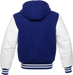 New Wholesale Customizable High Street Canvas Reversible <b>Waterproof</b> Vintage Varsity <b>Jackets</b> Unisex <b>Winter</b> Season Breathable - Product Image 6