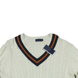 Nouveau Gilet Pull Tricoté Personnalisé avec Logo OEM 2026, Col V, Manches Longues, pour Homme, Vente en Gros - Product Image 4