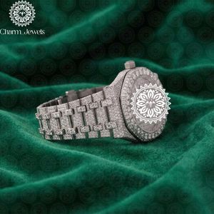 Charm_Jewels Luxury Tonneau Stainless Steel <b>Watch</b> 38mm Analog Quartz Sapphire Crystal Unisex Folding Clasp - Product Image 4