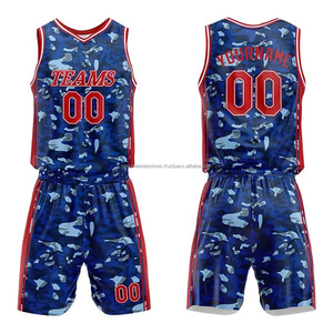 Ensemble d'uniformes de basket-ball pour hommes personnalisés vêtements de sport respirants à séchage rapide et vêtements de compétition techniques imprimées - Product Image 4
