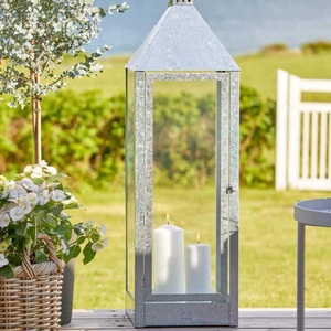 Farol Colgante Redondo Galvanizado de Alta Calidad para Decoración del Hogar, Bodas, Día de San Valentín - Duradero y Ecológico - Product Image 4