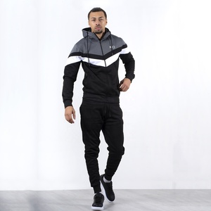 High-quality Full-zip <b>Jacket</b> And Joggers Running Tracksuit For <b>Men</b> - Product Image 3