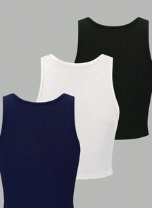 Vêtements féminins tendance et confortables pour l'été, coupe ajustée, parfait pour un style décontracté, basique mais de haute qualité pour un usage quotidien - Product Image 6