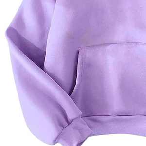 Sudadera con capucha unisex personalizada con logo, transpirable, cortavientos, ecológica, de forro polar con cremallera completa, bordada, estilo hip hop, para invierno, venta al por mayor, color liso. - Product Image 2